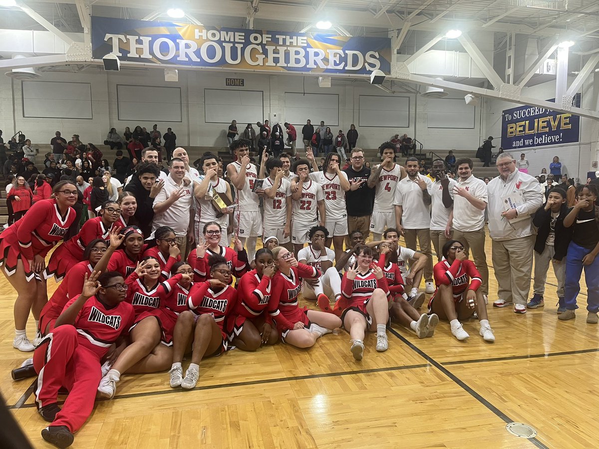 🔴 36th District Champs 🏀 #WeAreNewport