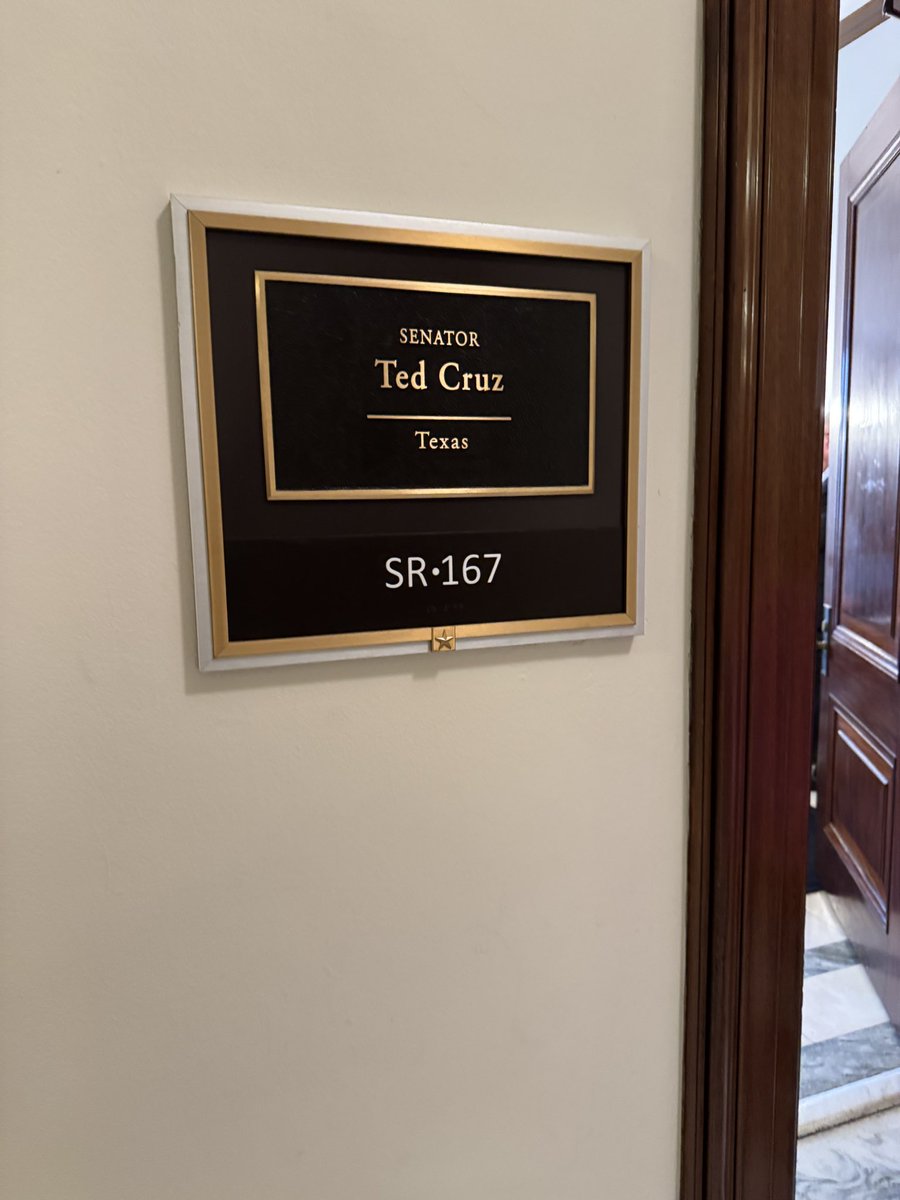 Just visited the offices of <a href="/tedcruz/">Ted Cruz</a> and <a href="/JohnCornyn/">Senator John Cornyn</a> to make them aware of the federal cuts to Winona ISD through the TSL Grant. Our students and teachers deserve better—stand up for what’s right and restore our funds!