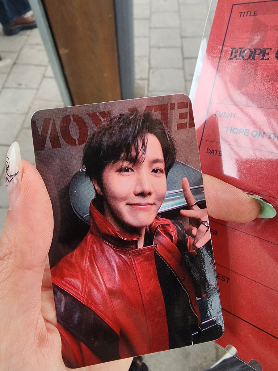 J-HOPE - HOPE ON THE STAGE Seoul ARMY Zone Day 3 🎁 Photocard