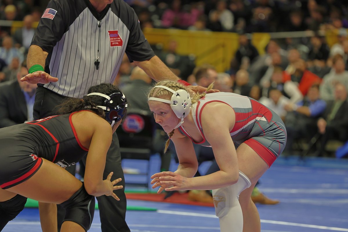 nixaathletics's tweet image. 🥇ADDISON HARKINS DOES IT! 🥇

After back-to-back runner-up finishes, Harkins is the 125 state champ with the 14-6 major decision victory vs. Ft. Zumwalt South&apos;s Jena Gumahin!