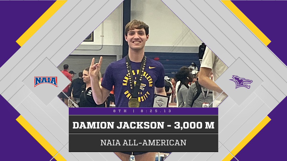 🏅ALL-AMERICAN🏅

Sophomore Damion Jackson cruises to an 8th place finish in the men’s 3,000m run in a school record 8:25.13. Damion earns his second All-American honor after coming in ranked 38th in the country! #RollYotes