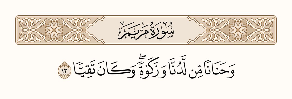 أي: آتيناه رحمةً ورأفةً تيسرت بها أموره، وصلحتْ بها أحواله، واستقامت بها أفعاله. 

اللهم حنانًا من لدُنك يؤنسُ أرواحنا، ولُطفًا من حنانك تدرأ به عنّا المصائب والنوائب!!