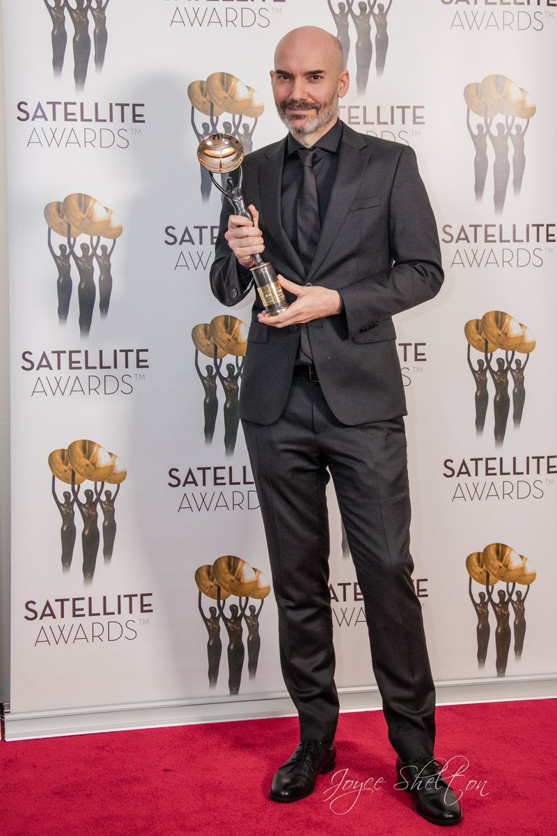 29th Satellite Awards Presentation - Congratulations to our Auteur Award Recipient - F. Javier Gutiérrez #SatelliteAwards