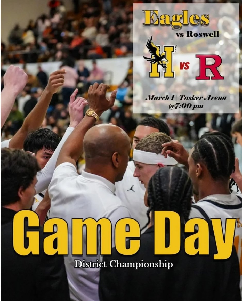 Parker Henderson (@pksome77) on Twitter photo Game Time ๐ฆ
๐๐ <a href="/HobbsBasketball/">Hobbs Eagles Basketball</a> vs Roswell High for District 4 5A Championship.
๐The Famous Ralph Tasker Arena, Hobbs NM
๐ 7 pm MST
Watch Live ๐บ: youtube.com/live/TfFZzqOI-โฆ Game Time ๐ฆ
๐๐ <a href="/HobbsBasketball/">Hobbs Eagles Basketball</a> vs Roswell High for District 4 5A Championship.
๐The Famous Ralph Tasker Arena, Hobbs NM
๐ 7 pm MST
Watch Live ๐บ: youtube.com/live/TfFZzqOI-โฆ