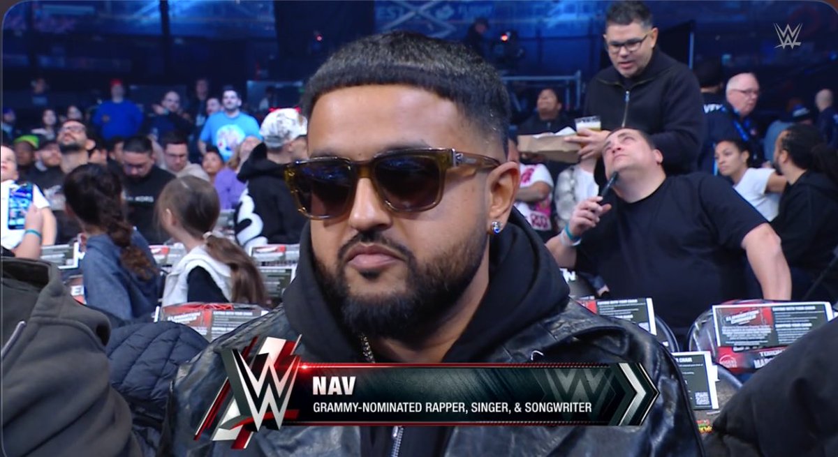 NAV in the building for #WWEChamber.