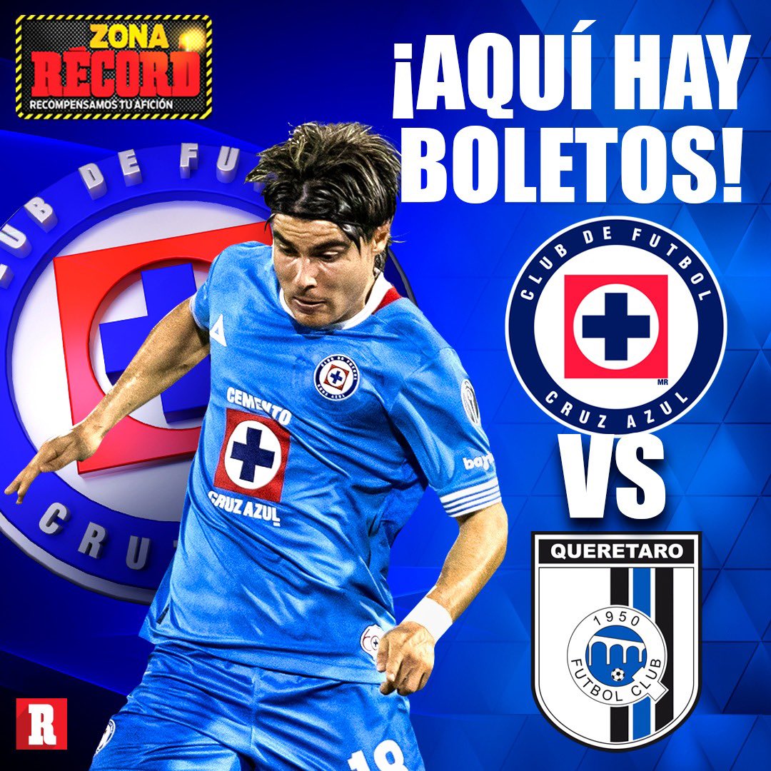 🚨ATENCIÓN🚨

Si quieres asistir a C.U. a alentar a Cruz Azul, gracias a <a href="/lacruzazul/">Cemento Cruz Azul ®</a> tenemos pases dobles para asistir al estadio y disfrutar de este partido. 🏟️

Para ganar:
- Dinos 3 jugadores que hayan jugado para ambos equipos.
- Da retuit y usa #ZonaRécord 

Suerte
