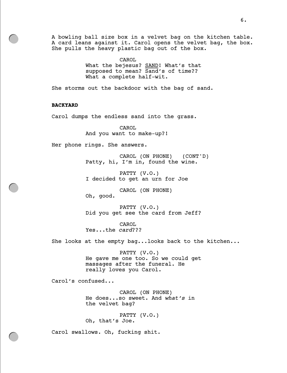 eileenmontague's tweet image. #PageSixSaturdays #SpecScript #IndieFilm
DEATH & ASHES