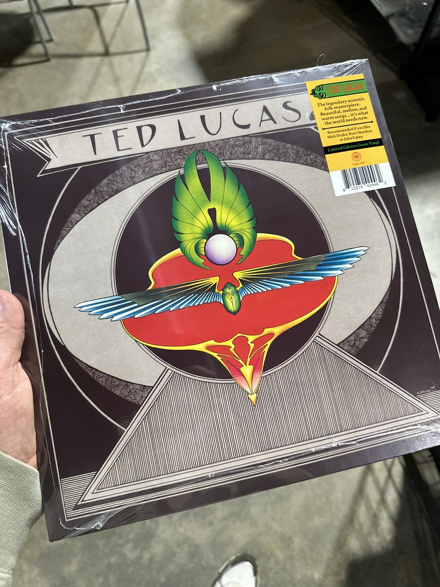 GraywhaleSLC's tweet photo. Ted Lucas - Self Titled

Third Man Records Reissue

Limited Edition Green Vinyl - $29.99

Available now at Graywhale and https://t.co/G1H1mNehQG. https://t.co/7cb1LJCHnc