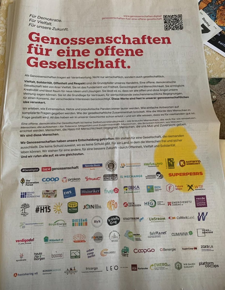 Ehrensache! #vielfalt #demokratie