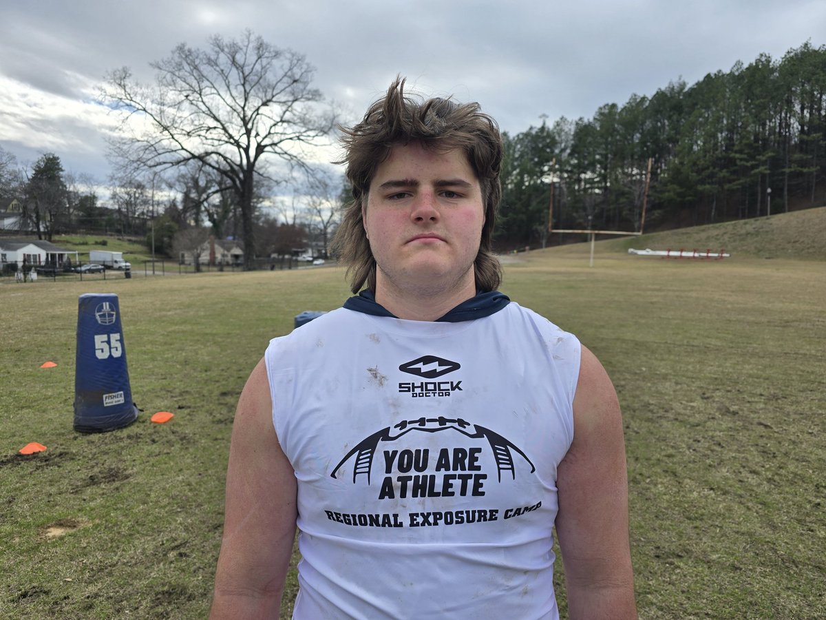 MacCorleone74's tweet photo. Reed Paolucci (@ReedPaolucci)
2027 OL
Blythewood (SC)
6-5 290

Very calm in his kick step with aggression to ago along with that. He is patient with his hands and understands the logic of pass blocking. Definitely has a high ceiling.

Holds an offer from Liberty. https://t.co/pFQ8YkasiO