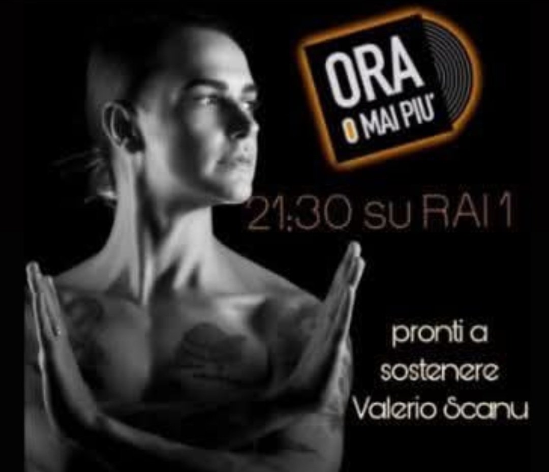 Forza Valerio #OraOMaipiu #TeamScanu #valerioscanu ❤️❤️