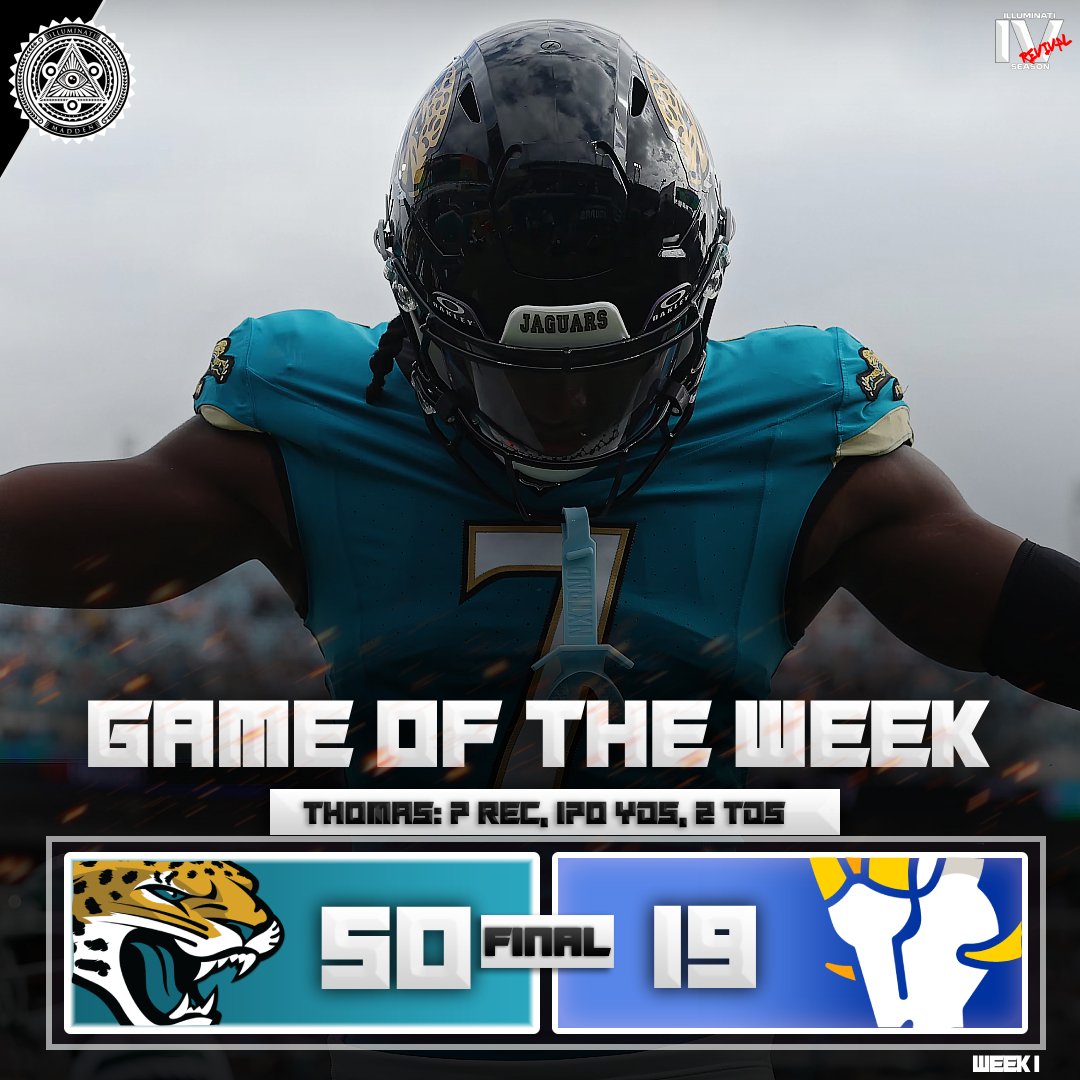 Illuminati Madden League 🔺️ tweet media