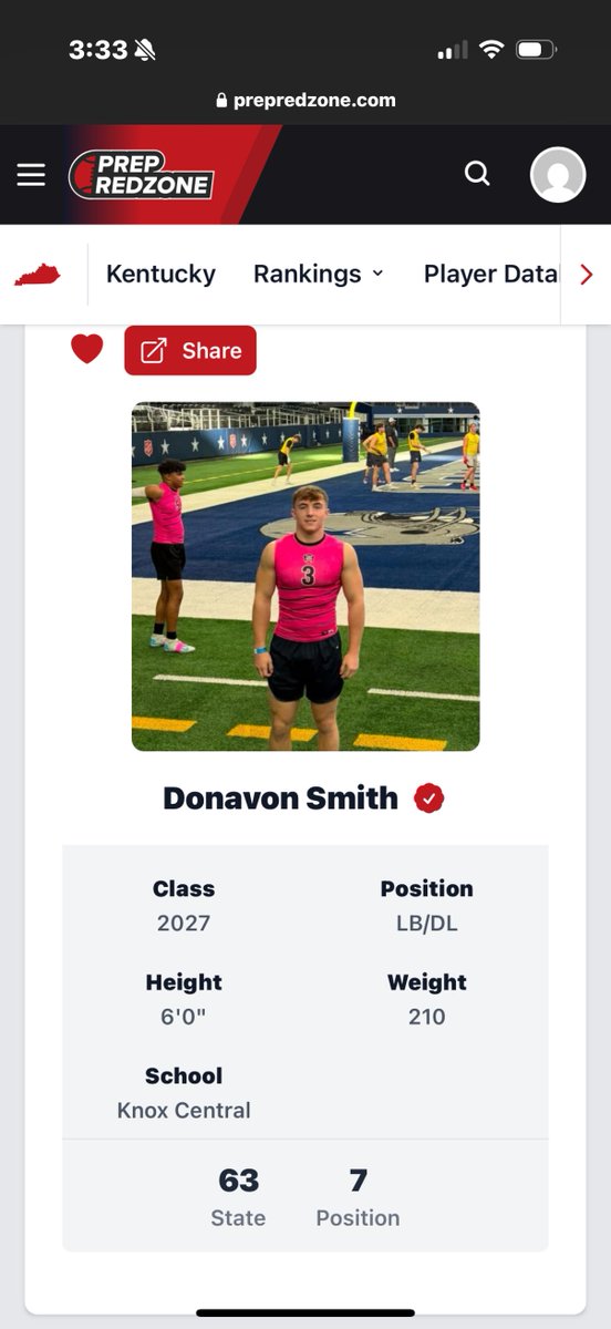 Donavon Smith (@donavon_smith42) on Twitter photo Thanks for the write up <a href="/LippertScouting/">Ryan Lippert</a>. <a href="/PrepRedzoneKY/">Prep Redzone Kentucky</a> <a href="/PRZChase/">PrepRedzone Chase</a> <a href="/CoachMillsKCHS/">Wayne Mills</a> <a href="/KnoxCentralFB/">Knox Central Football</a> Thanks for the write up <a href="/LippertScouting/">Ryan Lippert</a>. <a href="/PrepRedzoneKY/">Prep Redzone Kentucky</a> <a href="/PRZChase/">PrepRedzone Chase</a> <a href="/CoachMillsKCHS/">Wayne Mills</a> <a href="/KnoxCentralFB/">Knox Central Football</a>