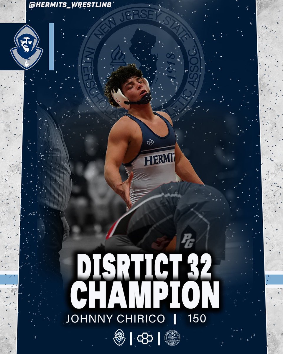 Johnny Chirico is your District 32 champion at 150lbs!