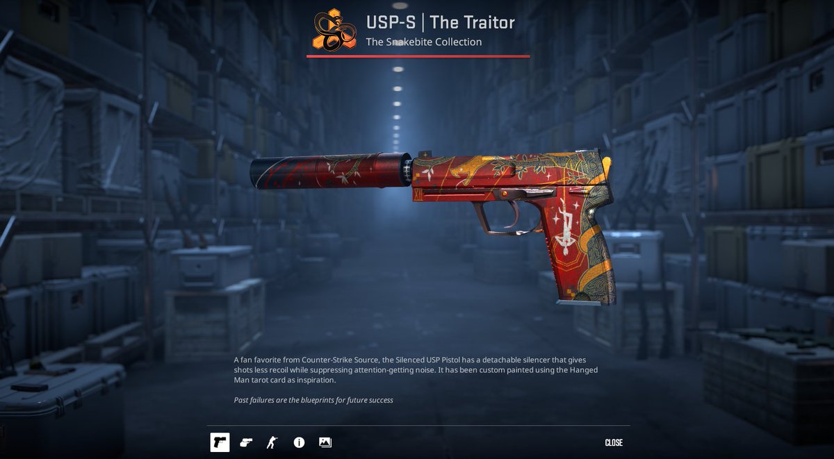 🎁USP-S | THE TRAITOR ($16)

👉TO ENTER :

✅Follow me &amp; <a href="/Rooster_Catt/">RoosterCat</a> 
✅Retweet + Like
✅Tag 1 Friend

📅Giveaway ends in 7 days!