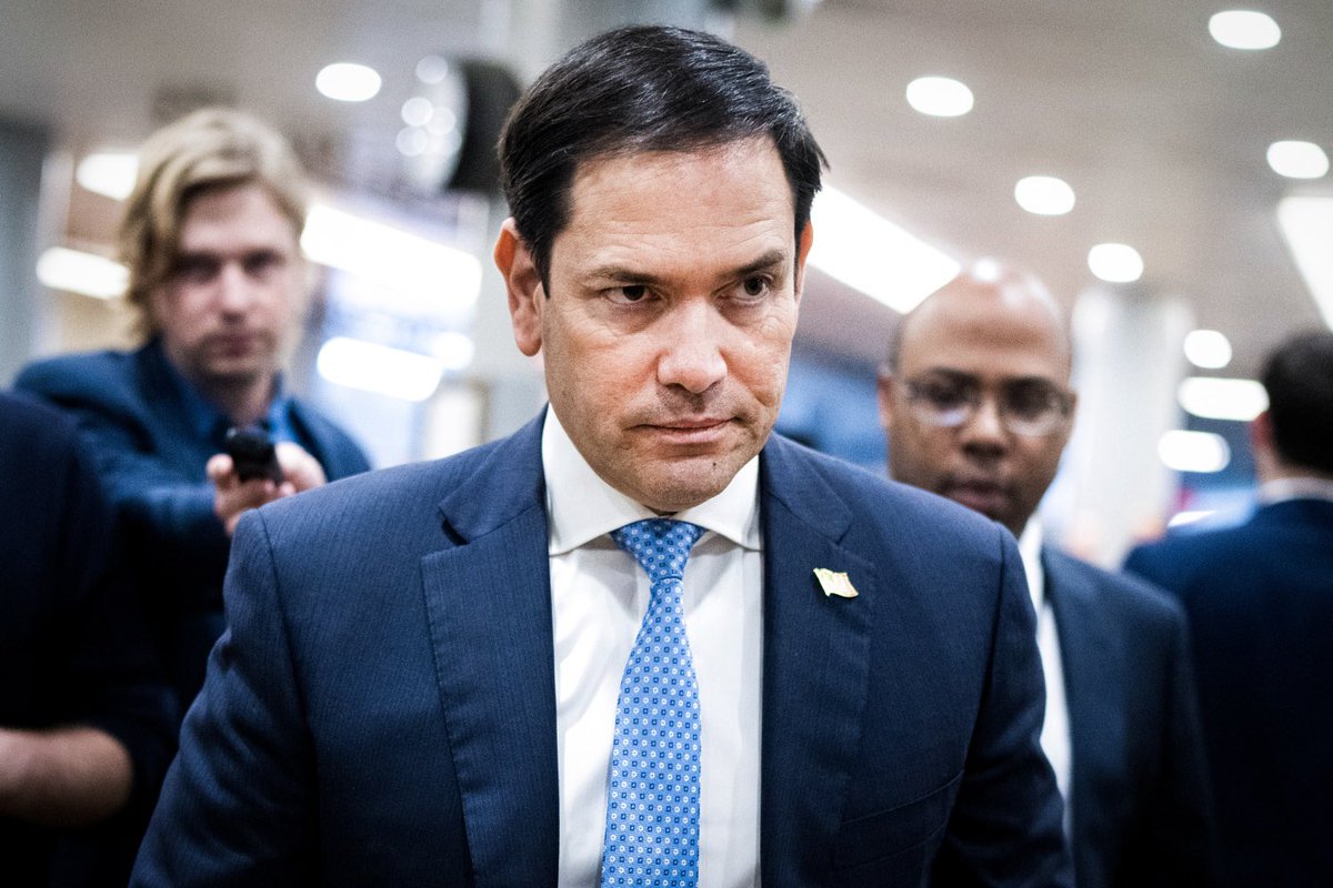 Osint613's tweet photo. Secretary of State Rubio:

“Hamas’ treatment of hostages, including its brutal murder of the Bibas family, further illustrates their savagery and is yet another reason why we are saying these terrorists must release all of the hostages immediately or be destroyed.” https://t.co/eQmasFMGI5