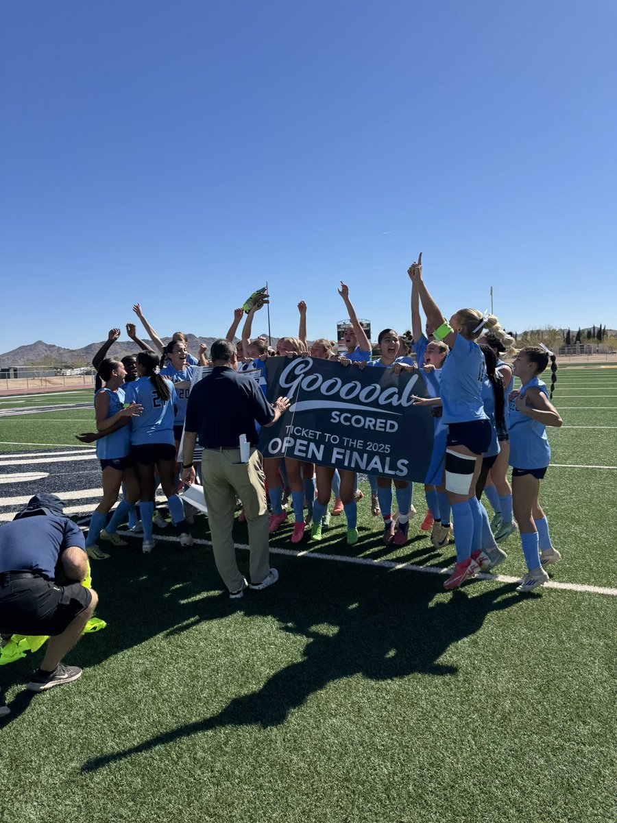 Girls Soccer is headed to the Ship! Congrats on a battle in the heat, finish strong 😤 <a href="/CUSDAthletics/">CUSDAthletics</a>