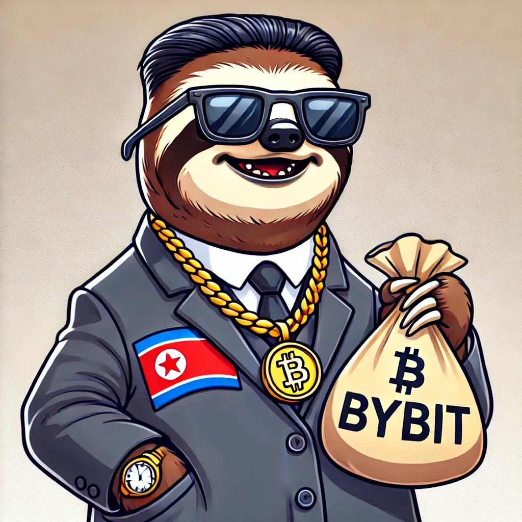 bruh_sloth's tweet image. 🚨 BREAKING: North Korea launches new memecoin…
Ticker: $BYBIT.
Total Supply: 1.5 Billion ETH.
BRUH. 🦥

#BybitHack #Ethereum #BruhSloth #BRUH #CRYPTO