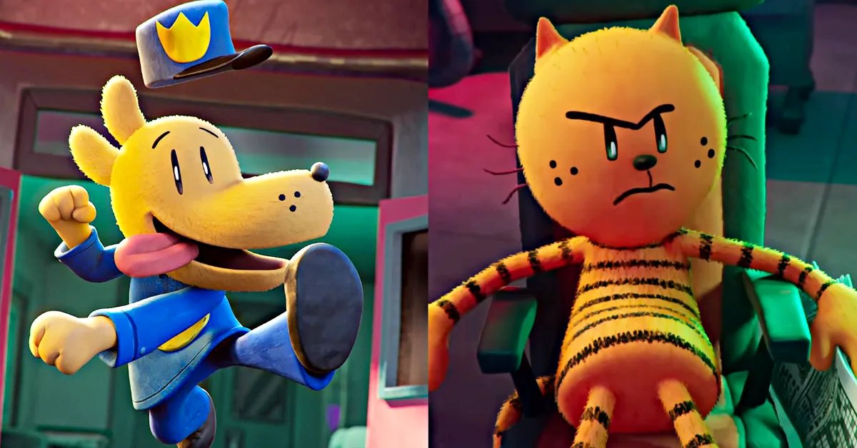 Dreamworks definitely has an orange cat + canine pattern going on, lol 

--
#thebadguys #pussinboots #dogman