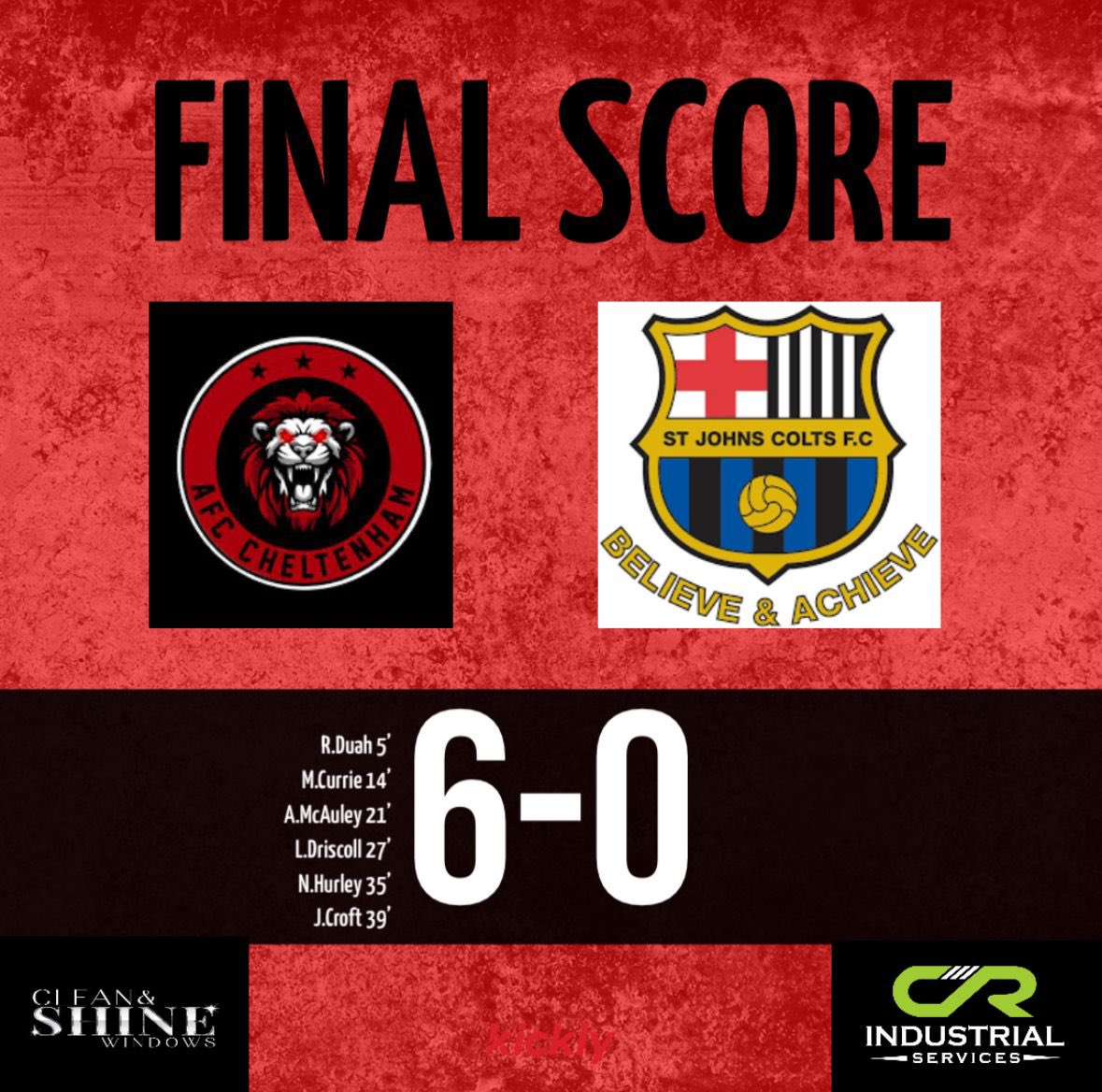 We returned to action today with a 6-0 win over St Johns. 6 different scorers and our best performance of the season. 👏

Some cracking goals which we will upload to our youtube channel soon! 🎥

youtube.com/@official_afcc…