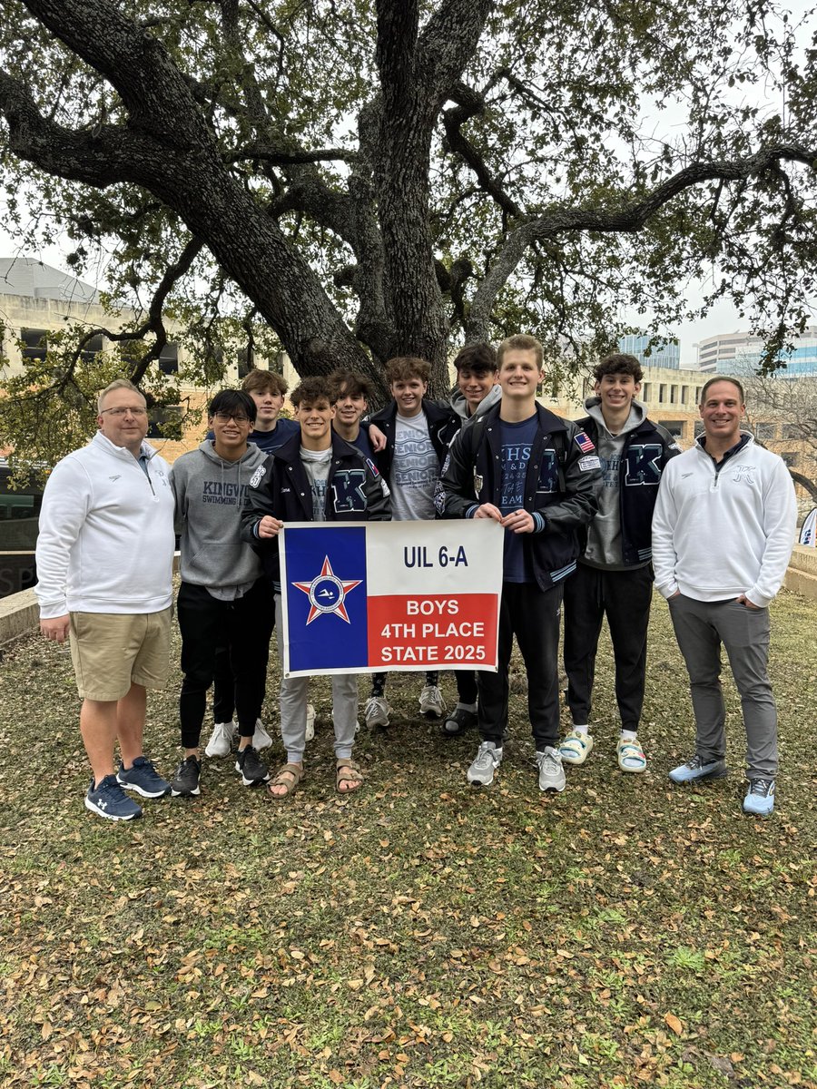 Kingwood Swim & Dive (@khsswimdive) on Twitter photo 🚨For the 8th consecutive season our Boys program snags a top 4 finish at #UILState! So proud of these kids and all that they have accomplished while always stepping up and shining 🌞 the brightest at the highest level. #HUKI #tradition <a href="/HumbleISD_KHS/">Kingwood High School</a> <a href="/HumbleISD_Ath/">Humble ISD Athletics</a> 🚨For the 8th consecutive season our Boys program snags a top 4 finish at #UILState! So proud of these kids and all that they have accomplished while always stepping up and shining 🌞 the brightest at the highest level. #HUKI #tradition <a href="/HumbleISD_KHS/">Kingwood High School</a> <a href="/HumbleISD_Ath/">Humble ISD Athletics</a>