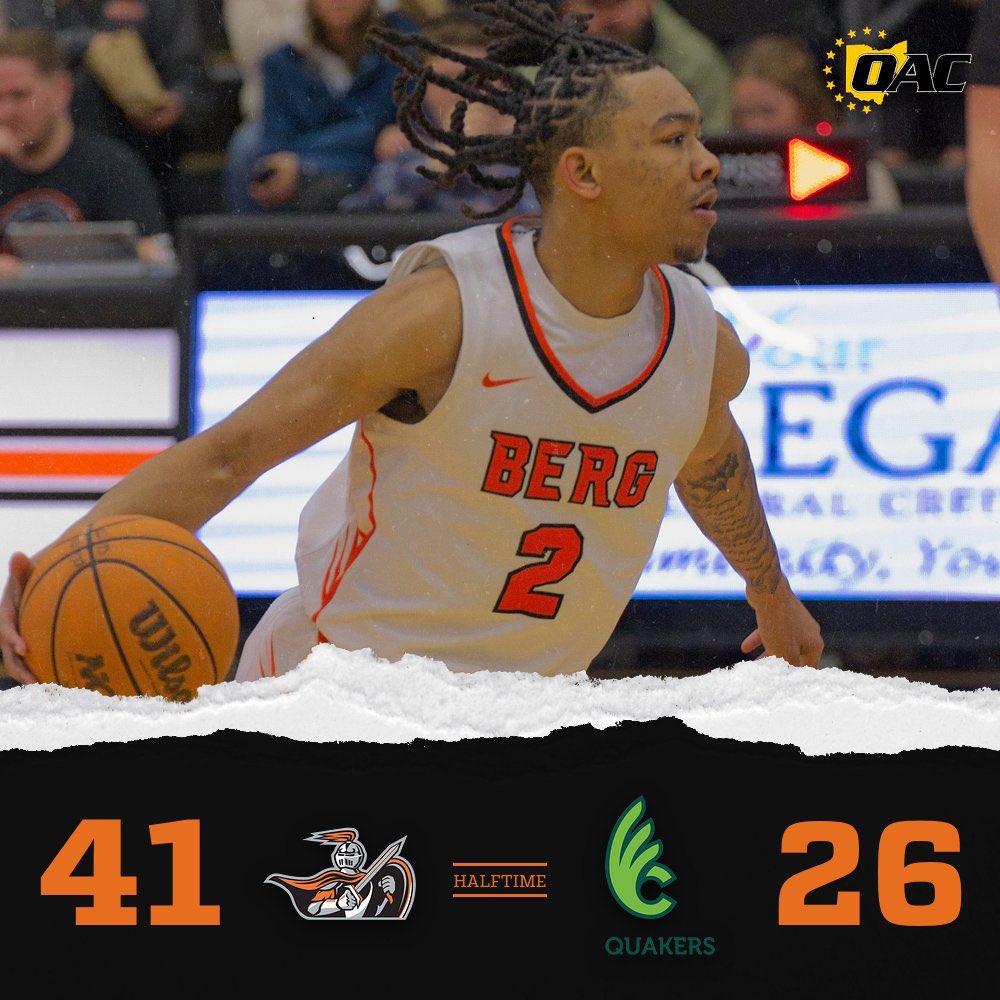 Built a lead in the first half 

#BergGang⚔️🏀
