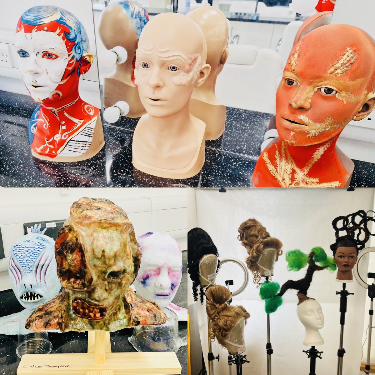 Hair, Make-up and Prosthetics for Stage and Screen (@uonhmpss) on Twitter photo Lots of our amazingly talented <a href="/UONHMPSS/">Hair, Make-up and Prosthetics for Stage and Screen</a> students work was on display today in our studios and labs, along with some of our students doing live sculpting and SFX make-up demos and speaking to their course experiences so far! #DiscoveryDay #UON Lots of our amazingly talented <a href="/UONHMPSS/">Hair, Make-up and Prosthetics for Stage and Screen</a> students work was on display today in our studios and labs, along with some of our students doing live sculpting and SFX make-up demos and speaking to their course experiences so far! #DiscoveryDay #UON