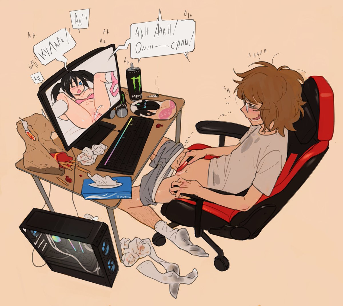 Lacryboy's tweet photo. Roachification comm https://t.co/qx3nJuETGz