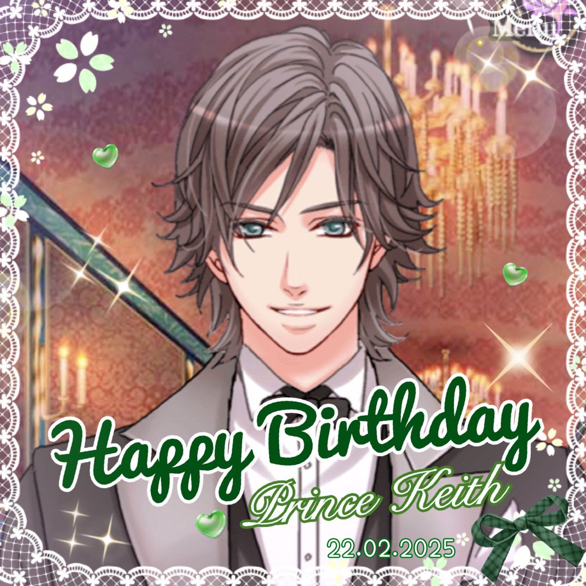 byeolbitx's tweet photo. Happy Birthday Prince Keith 💚
Sorry I’m a day late… 😥
I hope you had a fun birthday with MC and everyone~! 🫶🏻
お誕生日おめでとうございます💚
#王子様EK
#キース王子生誕祭
#ボル恋
#BMPP
#HBDKeith https://t.co/TtrL8LN0RB