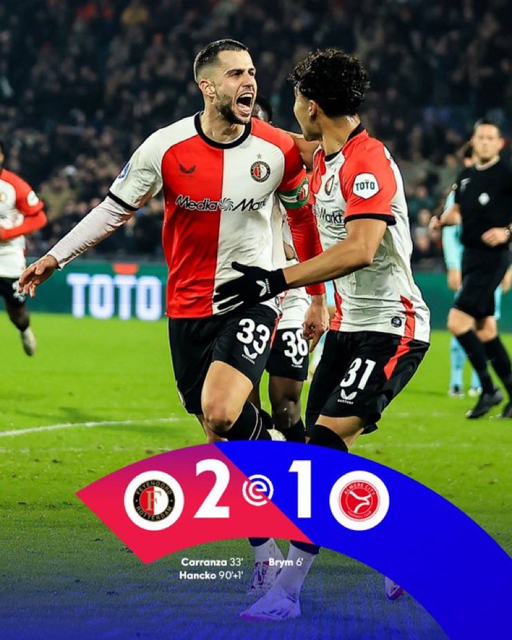 Na de zoveelste dramatische wedstrijd steekt er toch weer iemand boven de rest uit. Hancko is misschien wel de beste verdediger die we ooit gehad hebben. Wat een topper en wat gaan we die na de zomer enorm missen.  Ben er nu al ziek van #feyalm