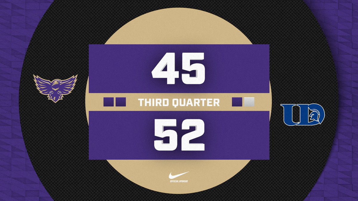 Through three. 

#GoDuhawks
