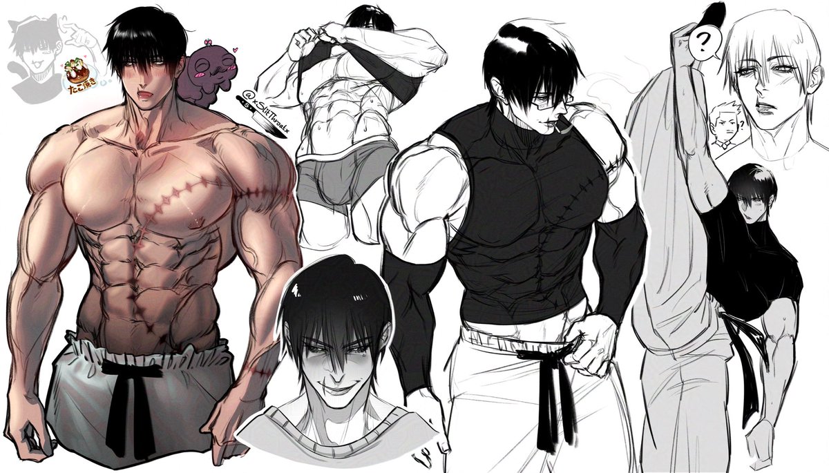 Toji Fushiguro my beloved 🌸 (｀・ω・´)