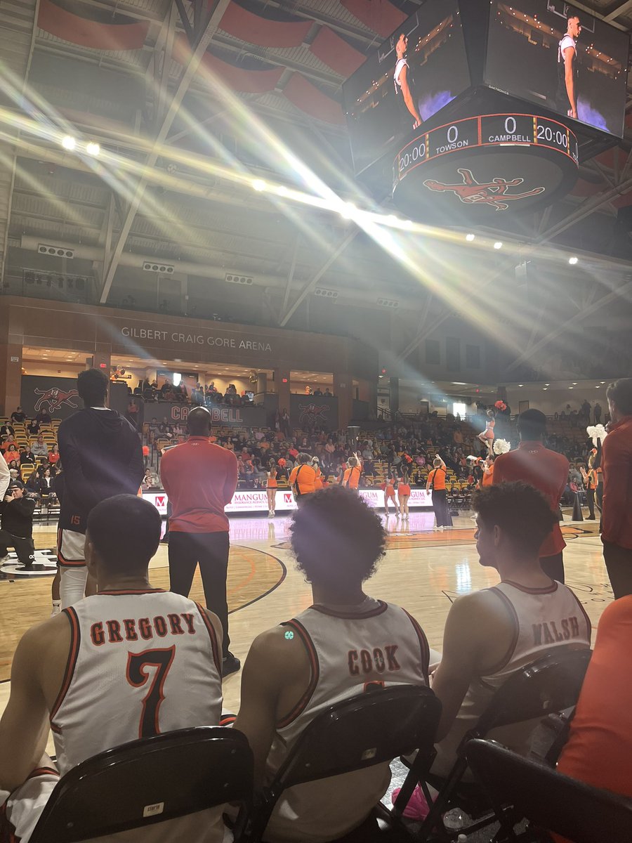 Thank you <a href="/GoCamelsMBB/">Campbell Basketball</a> for having me today!