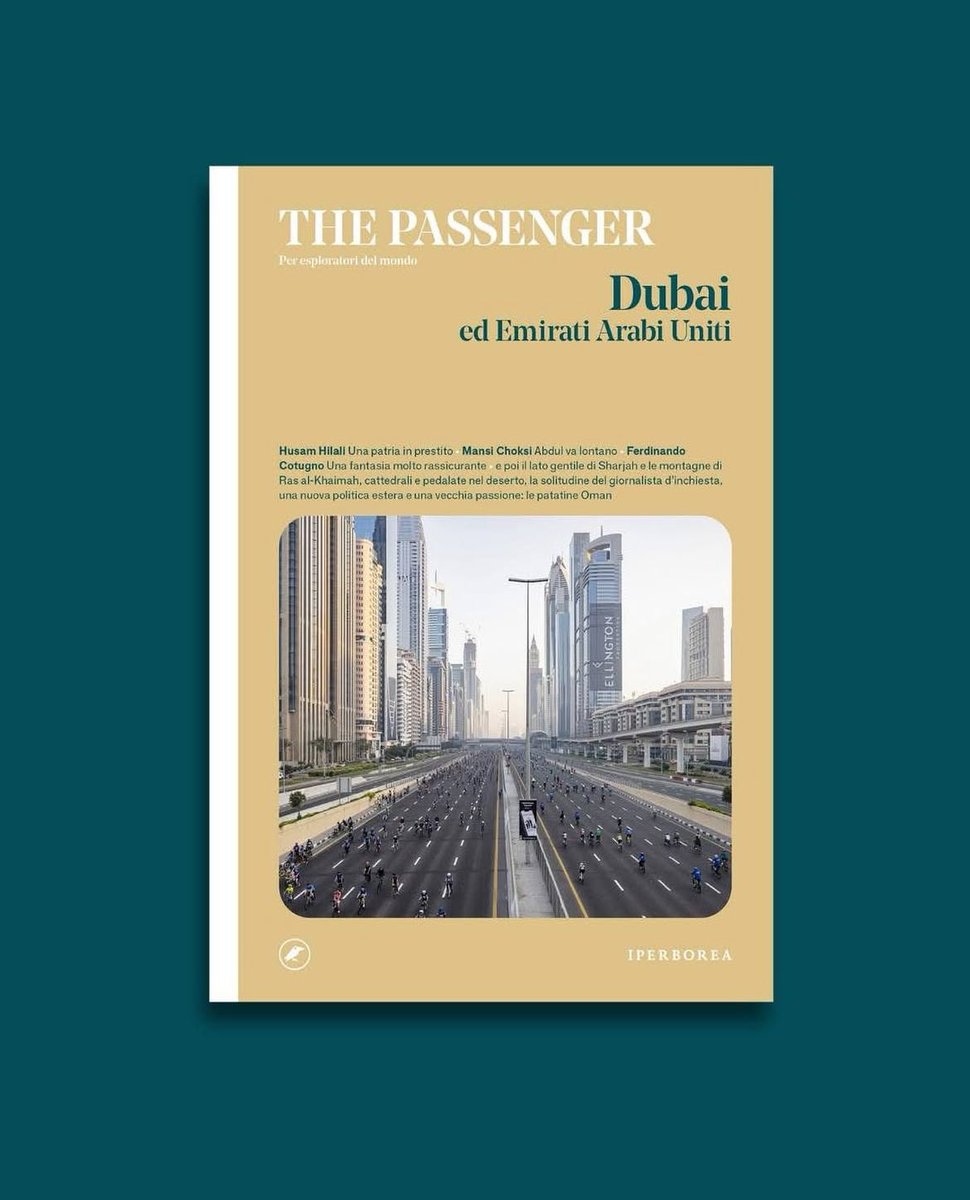 È in libreria e in tutti gli store online il nuovo numero di The #Passenger, <a href="/IperboreaLibri/">Iperborea Casa Editrice</a>, dedicato a #Dubai e #EmiratiArabiUniti. Dentro c’è anche una mia traduzione: un lungo reportage narrativo dell’autrice Reem al-Kamali dedicato ai mille volti della donna emiratina.