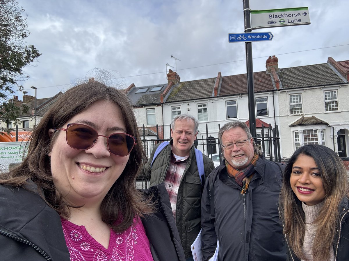 Cllr Maddie Henson (she/her) (@minsur) on Twitter photo Thank you to everyone to came out today.
It is such a privilege to be a councillor and visiting both end of the wonderful ward of Addiscombe East - from Stroud Green to Dalmally Road
<a href="/Chrishni_Reshe/">Chrishni Reshekaron</a> <a href="/CroydonSean/">Sean Fitzsimons</a> and Clive Fraser were also out in session 2. Thank you to everyone to came out today.
It is such a privilege to be a councillor and visiting both end of the wonderful ward of Addiscombe East - from Stroud Green to Dalmally Road
<a href="/Chrishni_Reshe/">Chrishni Reshekaron</a> <a href="/CroydonSean/">Sean Fitzsimons</a> and Clive Fraser were also out in session 2.