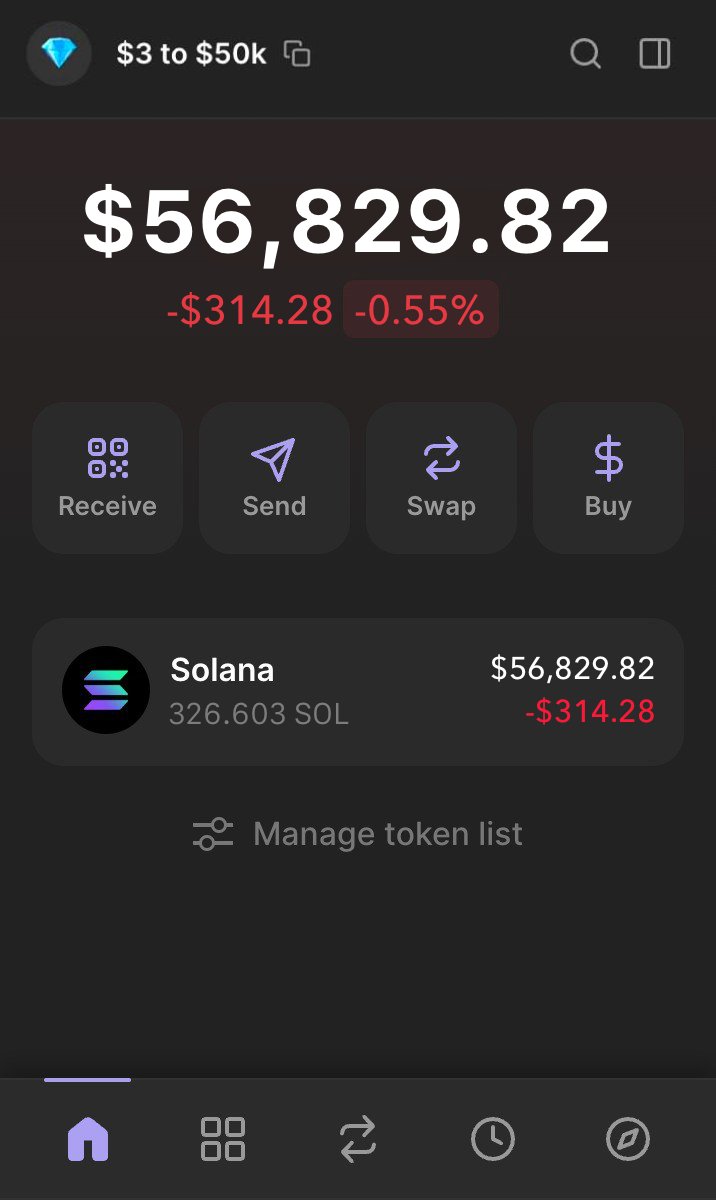 $3 to $50k CHALLENGE COMPLETE!

$KMC 8x
$IMG 11x
#hurricane 17x
$BZZZZ 8x
$SMG 18x

- Every call, every move, posted live.
- If you don't have $SOL to start, I'll give it to you for free.

Accepted: 129/150 (Increased to 200 spots)

• Like &amp; Retweet
• Comment "DONE"
• Must be