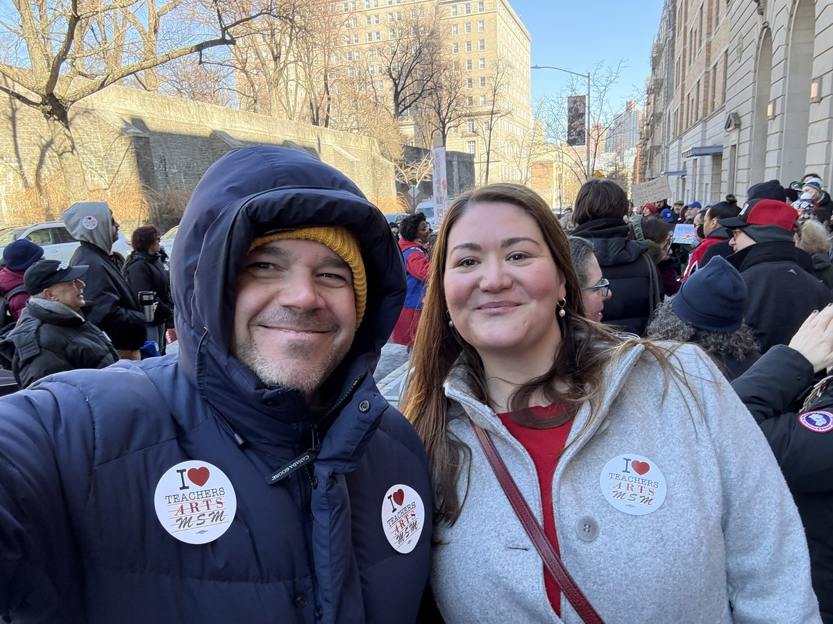 coachNicodemo's tweet photo. Proud to stand with my brothers and sisters from @MSMnyc as they fight for a well deserved fair contract. #FairpayatMSM @MsmUnion @nysut @AFTunion https://t.co/VLBHAnJ5kY