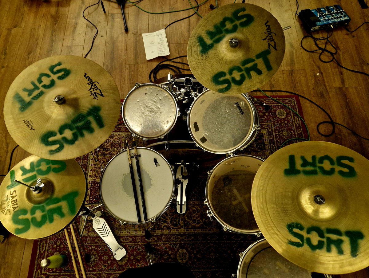 No prizes for guessing where we are today <a href="/sortrehearsals/">Sort Rehearsal Rooms</a>