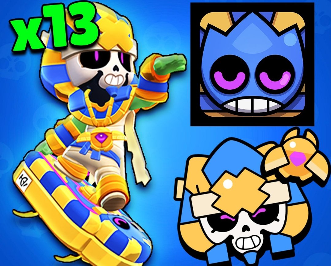 🐫 Egyption Giveaway! 🐪
⚰️ x13 Pharaollie have woken from the dead! ⚰️

1️⃣ Follow <a href="/DragonZarman/">Zarman</a> &amp; @Promode12321 🐉
2️⃣ Tag 2 friends 👥
3️⃣ Like &amp; Retweet ❤️🔄

Winners dmed in 2 weeks! 
Good luck! 
#BrawlStars
#BrawlTalk
#PharaollieGiveaway