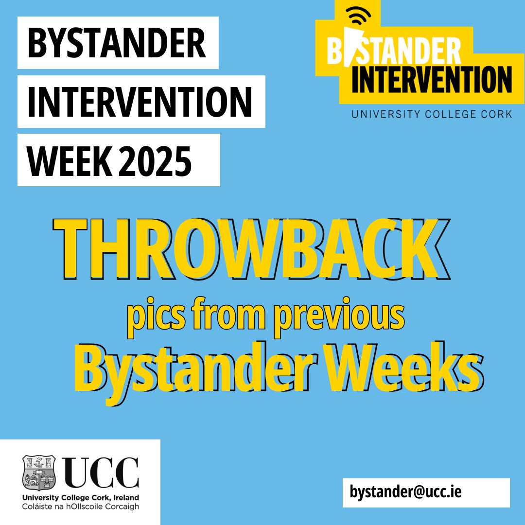 UCC Bystander Intervention tweet media