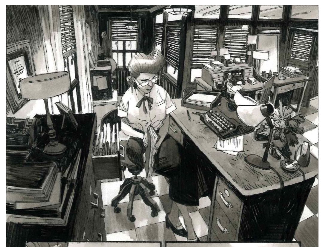 A few panels from my creator-owned book.