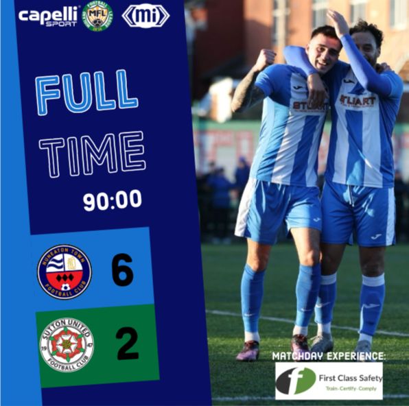 NuneatonTFC's tweet image. Town pick up the three points in front  of 489 fans!

Thank You for your continued support!

⭐ Match day &amp;amp; ball sponsor: Jim Whitmore
✨ Match day experience sponsor: First Class Safety Ltd 

🔵6-2🟢 
#NTFC #TogetherForTheTown