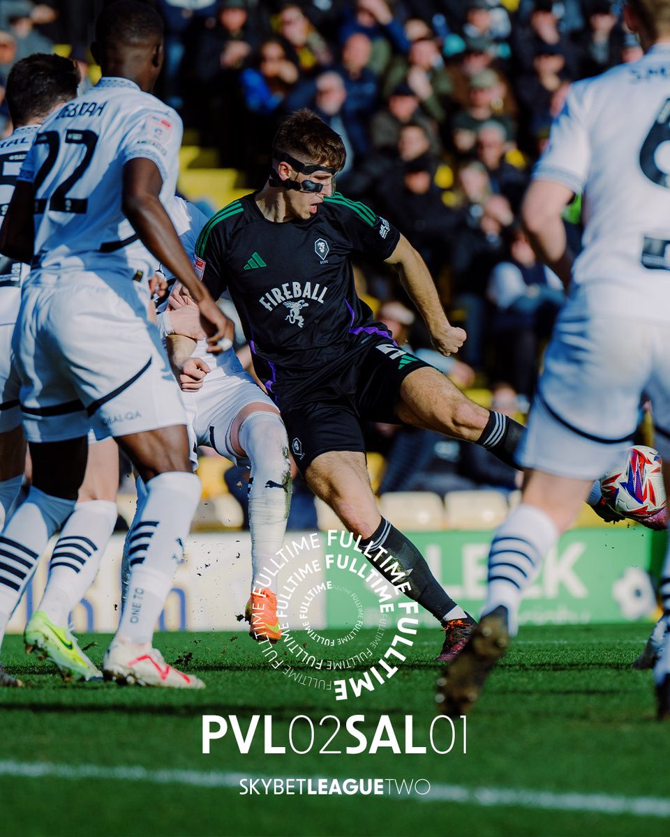 SalfordCityFC's tweet photo. Defeat in the Potteries.
2-1 | #PVLSAL https://t.co/DT6i714ijD