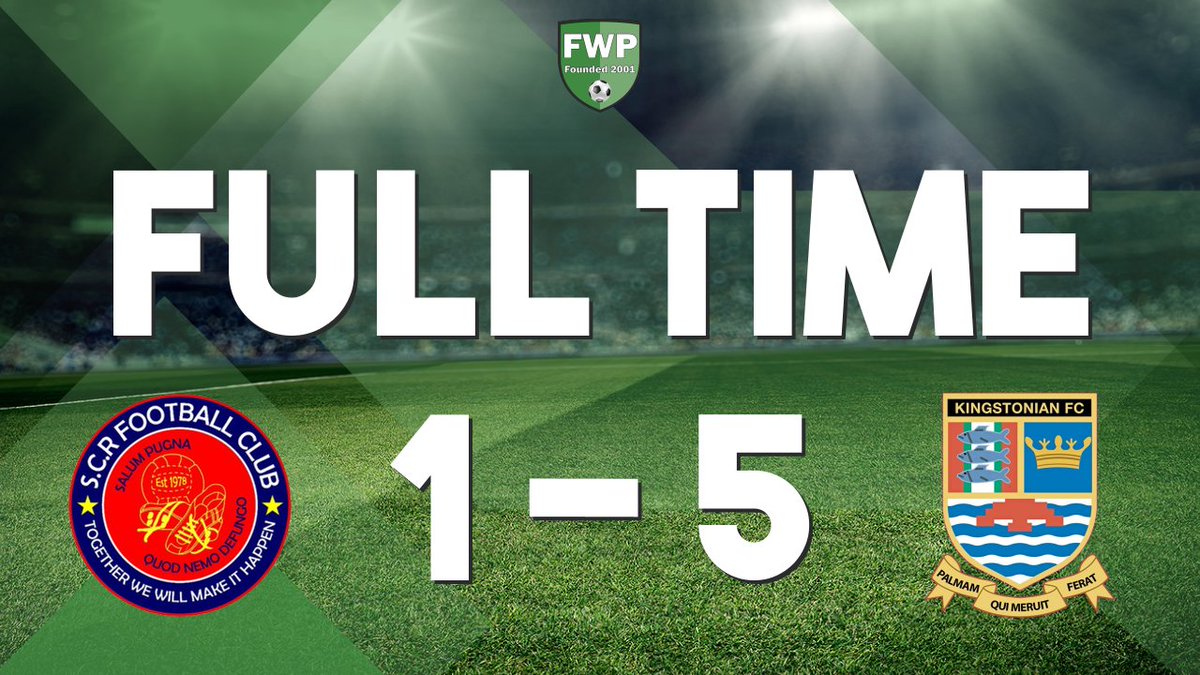 FULL-TIME: Sutton Common Rovers 1-5 Kingstonian #IsthmianLeague fwp.co/vHacwz
