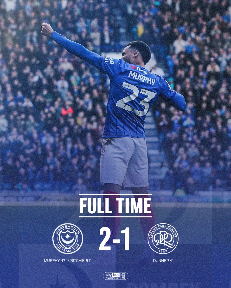THREE IN A ROW. 🔥

#Pompey