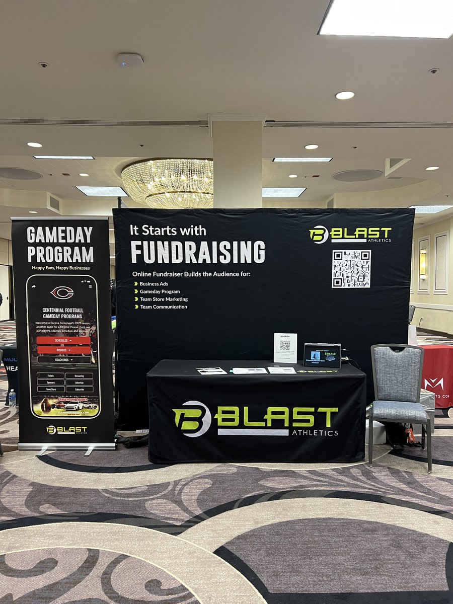 If you’re in Vegas, come by the booth and say hello.  See why Blast is changing the game for teams with fundraising, fan gear, scheduling, communications and gameday experience. 
#changingfundraising #teammanagement #oneappforeverything
