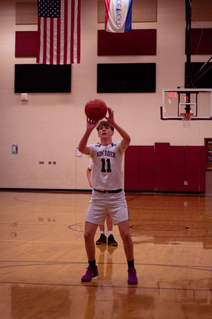 Multi-Sport Athletes: Joshua Nugent (2029 New Haven High School) is a 3 sport athlete with Endeavor Middle School Football and Basketball