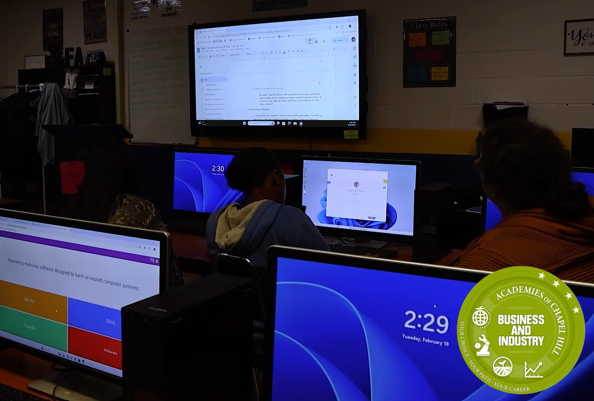 CTE Month - Click here to watch! fb.watch/xVJ6v94qjR/. Our CTE Audio Video teacher Mr. Ward &amp; class produced a video including testimonials &amp; behind-the-scenes footage, highlighting how our CTE program equips students with skills to thrive in today's world. #CTEMonth