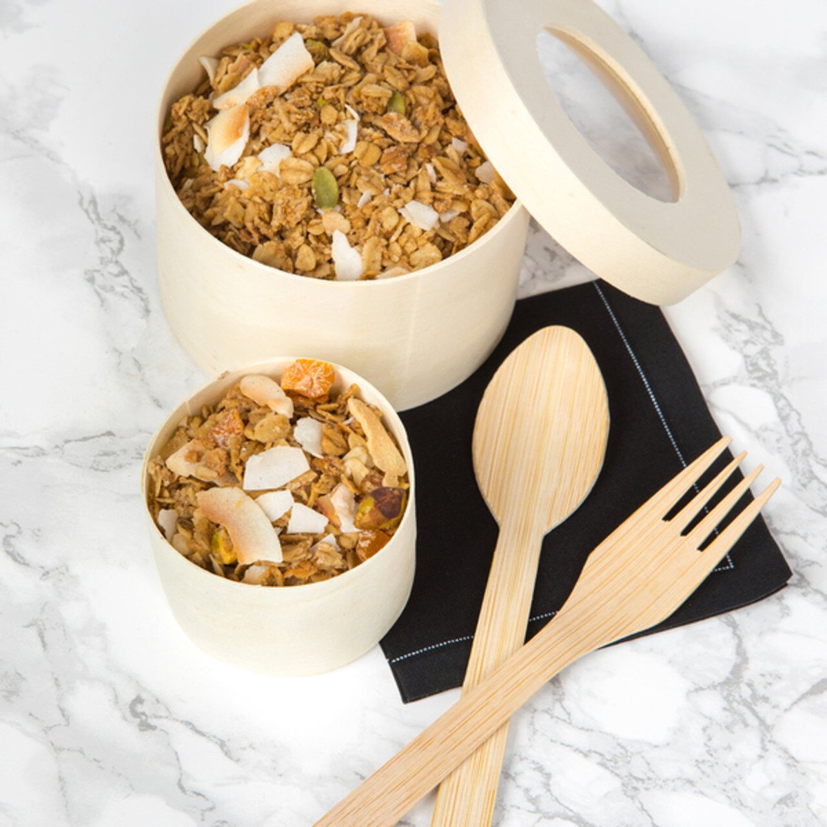 BioandChic's tweet image. Give guests an eco-friendly dining experience with these small wooden forks, great for tastings and more.

#BioNChic #EcoFriendly #FoodServiceSupplies #Compostable #Biodegradable #Recyclable #TakeoutSupplies #CateringSupplies eu1.hubs.ly/H0dtypW0