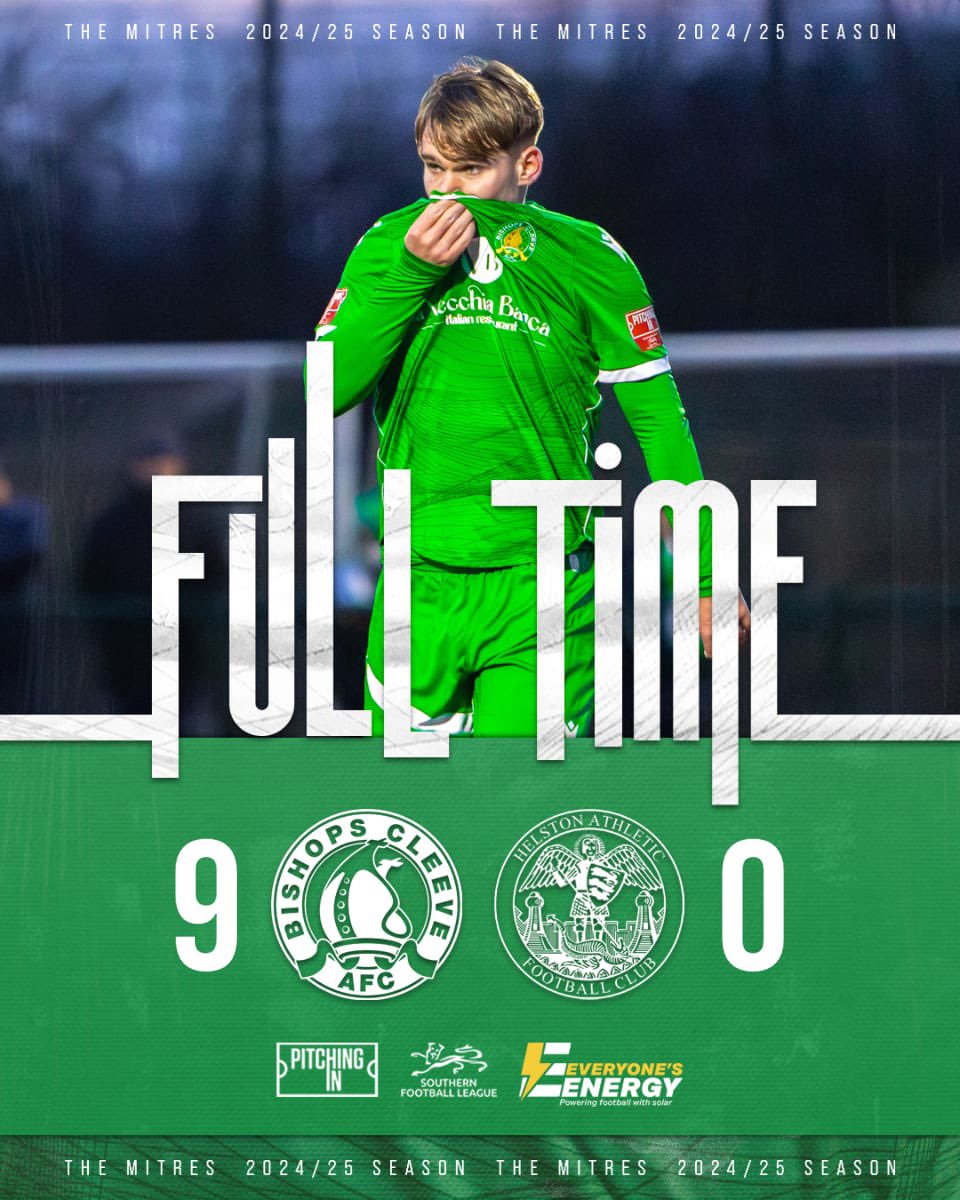 FT.  Think that’s our biggest ever step 4 win?  Mitres fans can you tell us different?  Think it equals record winning margin too.